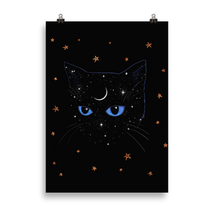 Indigo Cat [Print]