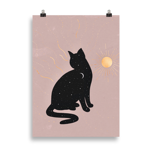 Day & Night Cat [Print]