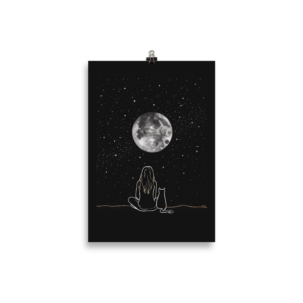 Under The Full Moon [Print]
