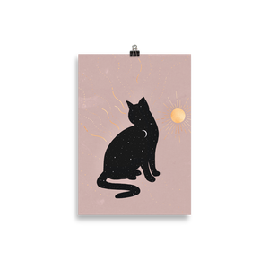Day & Night Cat [Print]